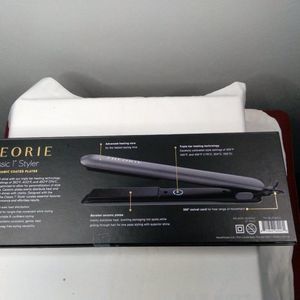 Theorie Original Classic 1" Styler Iron , Ceramic Plates Charcoal NIB